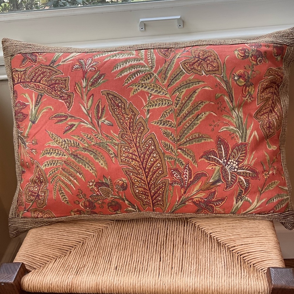 Custom Accent Pillow  24.5” X 17”